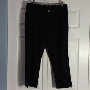 Eddie Bauer Women's Size 12 Made In Sri Lanka Black Pants NWOT